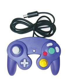 Χειριστήριο Για GameCube Με Δόνηση Μωβ Χρώματος