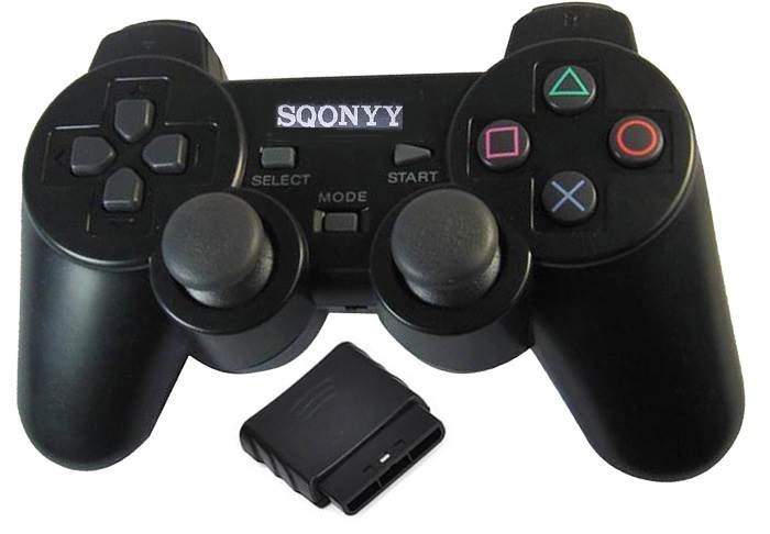 Ασύρματο χειριστήριο SQONYY για Playstation 2 4GHZ