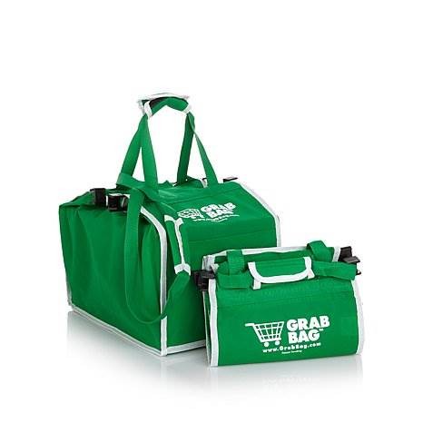 Τσάντα Επαναλαμβανόμενης Χρήσης για Ψώνια - Grab Bag SHOPPING BAG (Σετ 2  Τσάντες)
