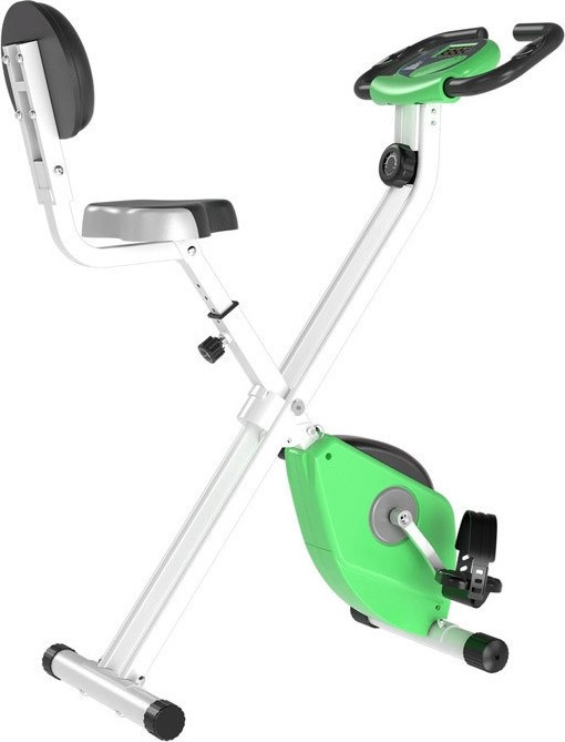 Αναδιπλούμενο Μαγνητικό Ποδήλατο Γυμναστικής Χρώματος Πράσινο HOMCOM A90-192GN