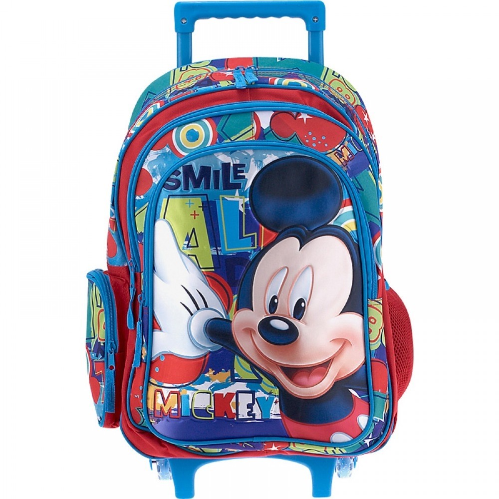 Τσάντα Τρόλευ Δημοτικού Mickey Smile Paxos