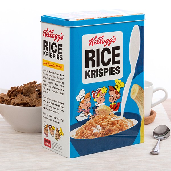 Μεταλλικό Κουτί Vintage Kellogg's Rice Krispies