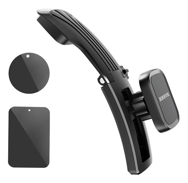 BOROFONE μαγνητική βάση smartphone για αυτοκίνητο BH17-BK, μαύρη