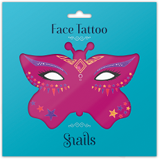 Snails Face Tattoos  Fairy Dust 
