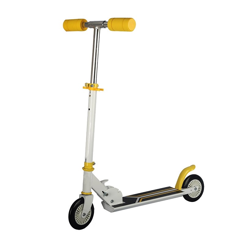 Αναδιπλούμενο Παιδικό Δίτροχο Πατίνι Scooter Χρώματος Κίτρινο GEM BN2016