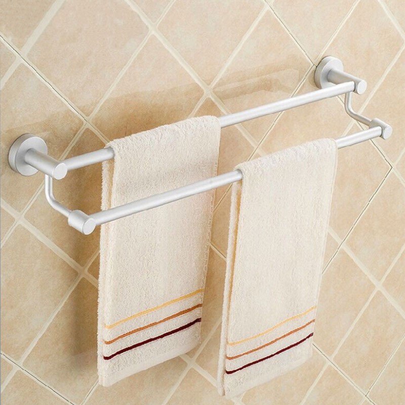 Διπλή βάση πετσέτας βιδωτή για το μπάνιο 60cm - OEM 52189