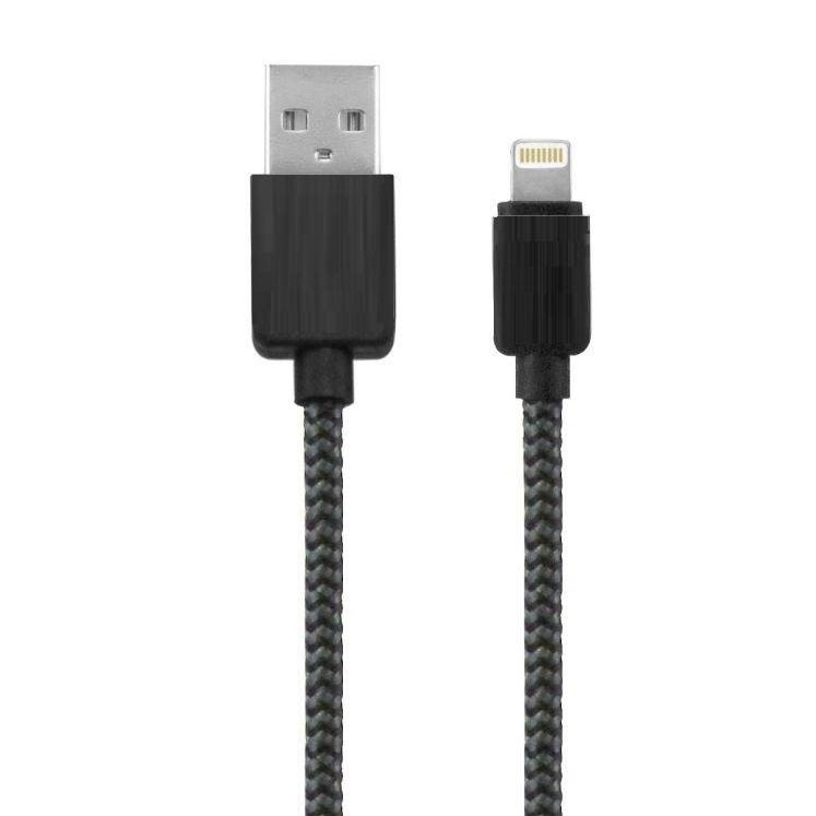 Καλώδιο USB Φόρτισης iPhone 5 iPhone 6 - Μαύρο Καλώδιο Φόρτισης Κορδόνι