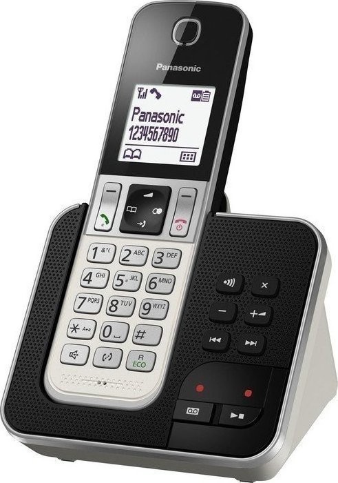 Ασύρματο τηλέφωνο Αναγνώριση Panasonic KX-TGD320 Ανοιχτή Ακρόαση Αυτόματος Τηλεφωνητής