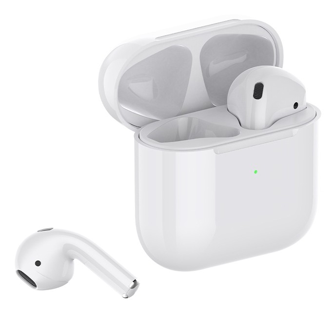 CELEBRAT earphones W11 με θήκη φόρτισης, True Wireless, λευκά