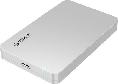 ORICO εξωτερική θήκη για 2.5" HDD 2569S3 USB 3.0 4TB 5Gbps ασημί 2569S3-V2-SV-BP