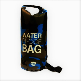Αδιάβροχος αεροστεγής σάκος ΟΕΜ 5L Waterproof Roll-Up Dry Bag με λουρί ώμου που επιπλέει στο νερό - Μπλέ