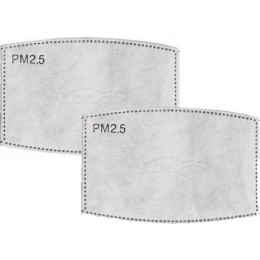 Σετ Ανταλλακτικά Φίλτρα PM 2.5 για Υφασμάτινες Μάσκες 2 τμχ SPM DB7704