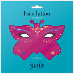 Snails Face Tattoos Queen Of Hearts 