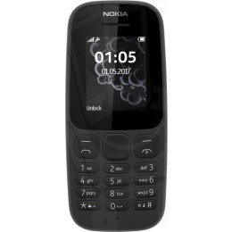 SUNSHINE SS-057R Frosted Hydrogel Τζαμάκι Προστασίας για Nokia 105 (2017) Dual SIM Κινητό με Κουμπιά (Αγγλικό Μενού) Μαύρο