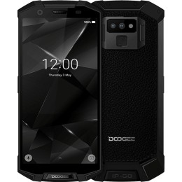 SUNSHINE SS-057R Frosted Hydrogel Τζαμάκι Προστασίας για Doogee S70 Dual SIM (6GB/64GB) Ανθεκτικό Smartphone Μαύρο