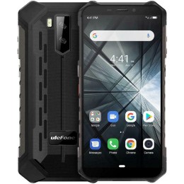 SUNSHINE SS-057 TPU hydrogel Τζαμάκι Προστασίας για Ulefone Armor X3 Dual SIM (2GB/32GB) Ανθεκτικό Smartphone Μαύρο