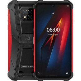 SUNSHINE SS-057R Frosted Hydrogel Τζαμάκι Προστασίας για Ulefone Armor 8 Dual SIM (4GB/64GB) Ανθεκτικό Smartphone Κόκκινο