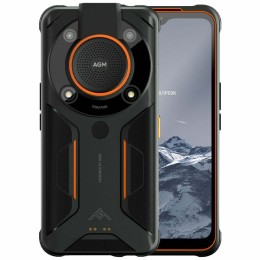 SUNSHINE SS-057A HQ HYDROGEL Τζαμάκι Προστασίας για AGM Glory SE 5G Dual SIM (8GB/128GB) Ανθεκτικό Smartphone Black/Orange