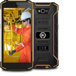 SUNSHINE SS-057A HQ HYDROGEL Τζαμάκι Προστασίας για Hammer Energy 2 Eco Dual SIM (3GB/32GB) Ανθεκτικό Smartphone Black / Orange