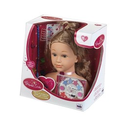 Κεφάλι Κούκλας για Μακιγιάζ και Κομμωτική Princess Coralie Klein 5240