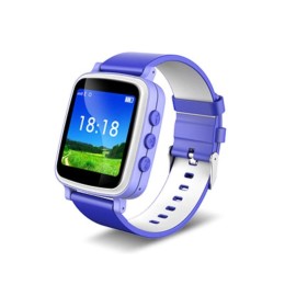 Παιδικό Ρολόι με GPS και Κάρτα SIM Χρώματος Μπλε Q80 SPM Q80SW-BLUE