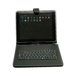 Θήκη Για Tablet Με Πληκτρολόγιο-Tablet Case with Keyboard 7'' Element TAB-100 Μαύρου Χρώματος